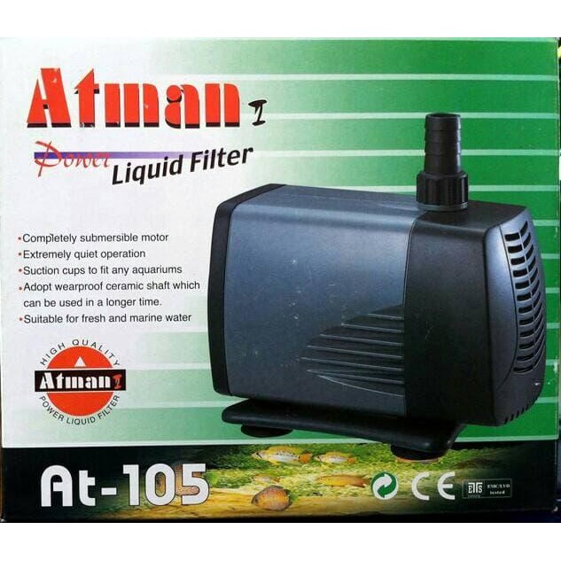 Atman 105 Water Pump Pompa celup kolam Aquascape