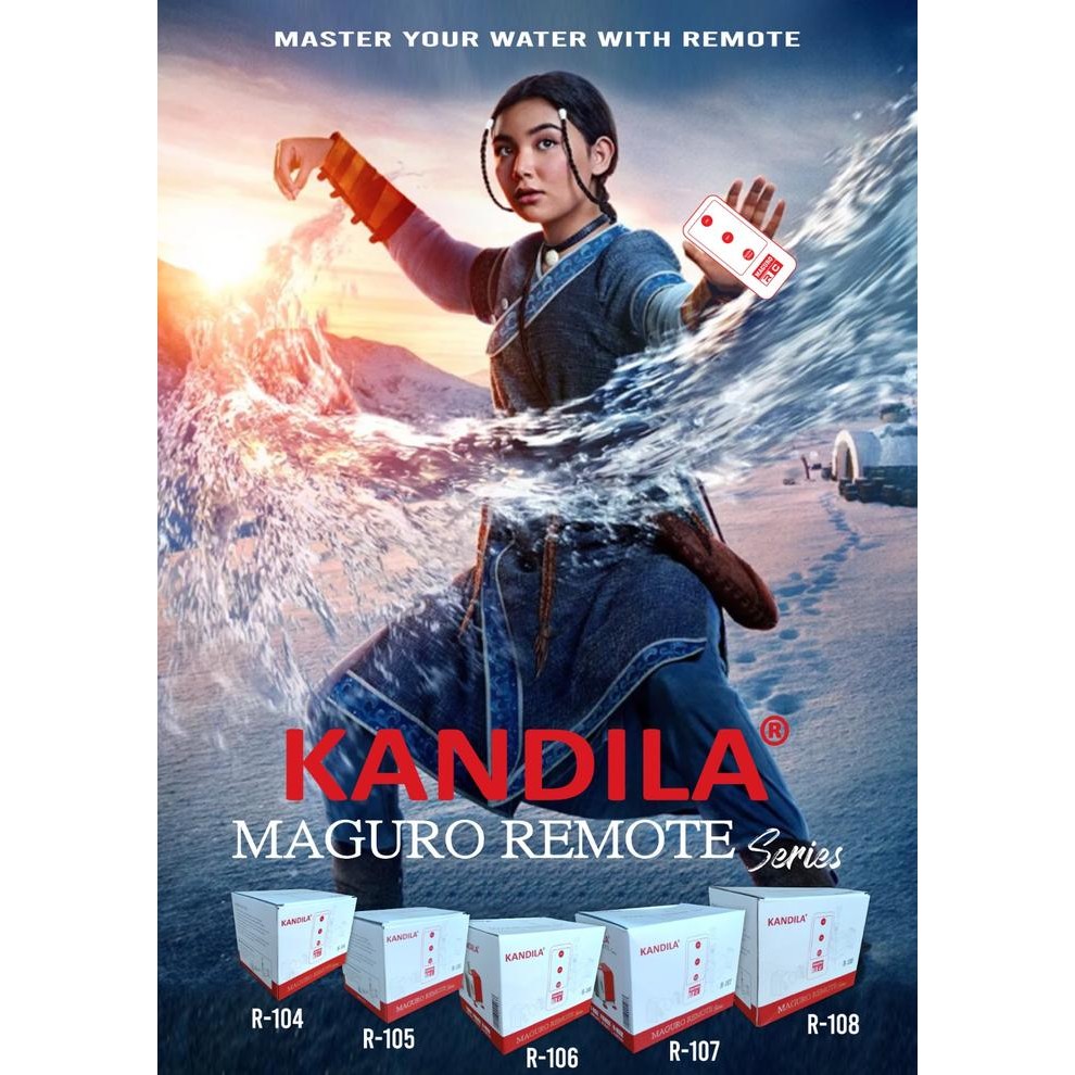 KANDILA MAGURO 108 Pompa Celup Kolam Ikan KOI Water Pump Kolam + REMOT