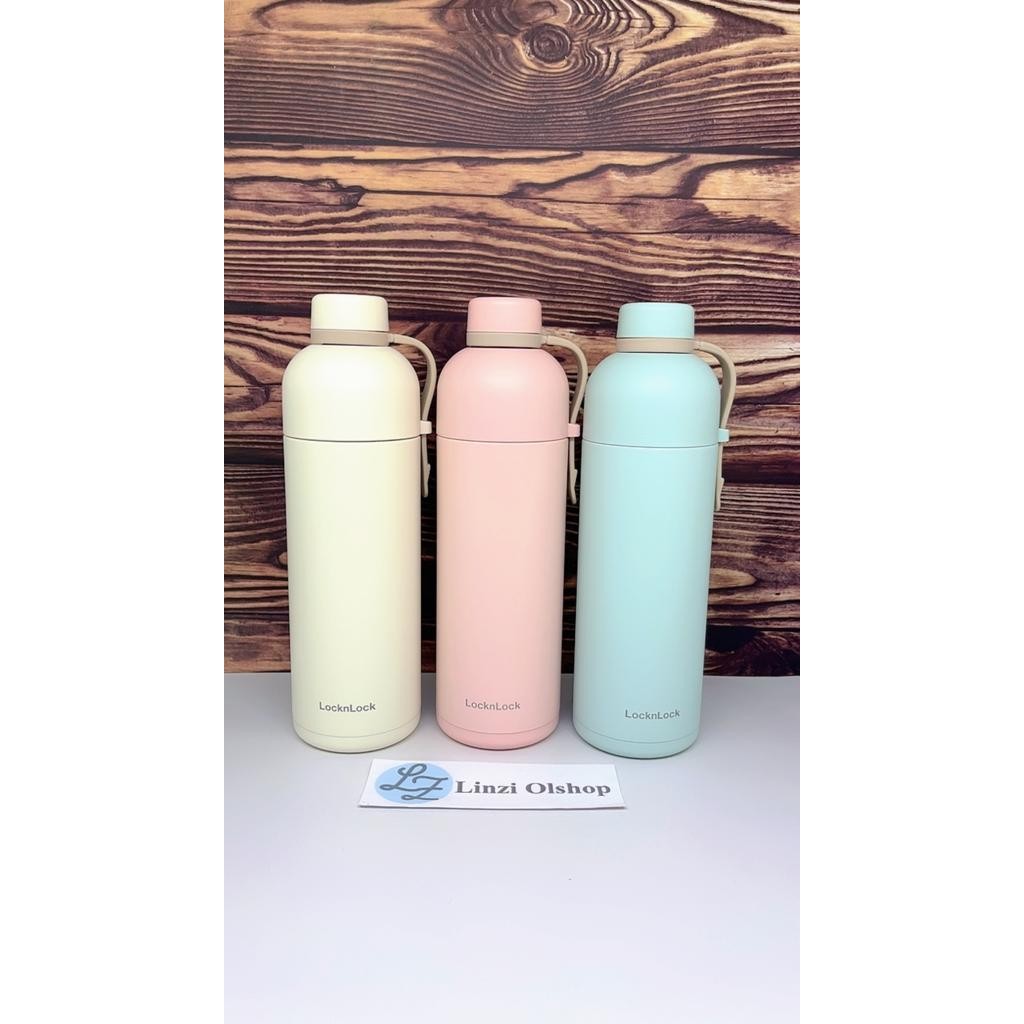 LOCK N LOCK TERMOS EXCLUSIVE BELT BOTTLE TUMBLER 490ML LHC4267