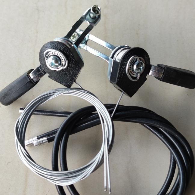 Shifter 5 6 7 Speed Model Jempol Sepeda Federal Jadul