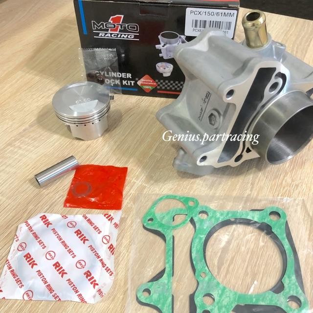 Blok Seher Vario 150 Pcx 150 Uk 61 Mm ( Pin 14 ) Moto 1 Racing Original Bore Up