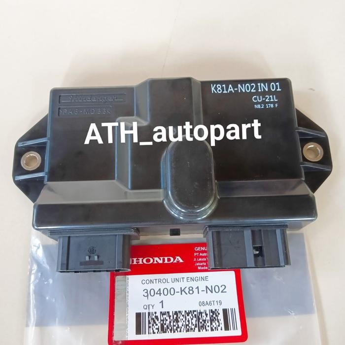 Ecu Honda Beat Pop/Beat Street/Beat Esp(K81A-N02 In 01)