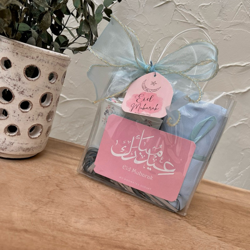 

New Product Hampers Lebaran / Hampers Lucu Tas Transparant / Eid Hampers / Hampers Lebaran Unik /