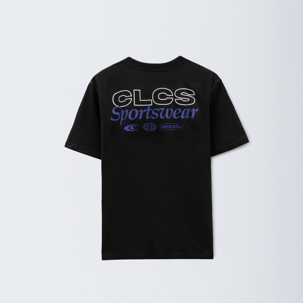 CELCIUS Kaos Lengan Pendek Reguler Fit LIN001333C Hitam