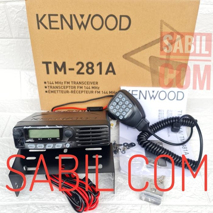 Radio Rig Kenwood Tm-281A Vhf Radio Rig Mobil Kenwood Tm 281 Tm 281A