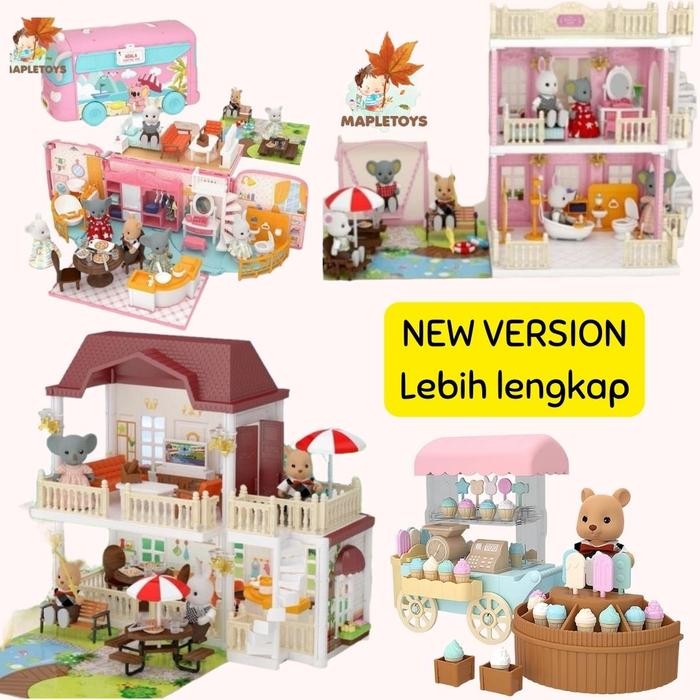 TERMURAH - Koala Diary Doll House - Koala Town House mainan koala doll house