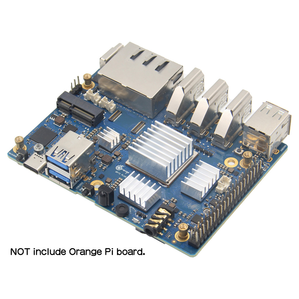 SALE Orange Pi 5 Plus Aluminum Heatsinks CPU RAM Radiator for Orange Pi 5 Plus Motherboard（4 Pcs/Set