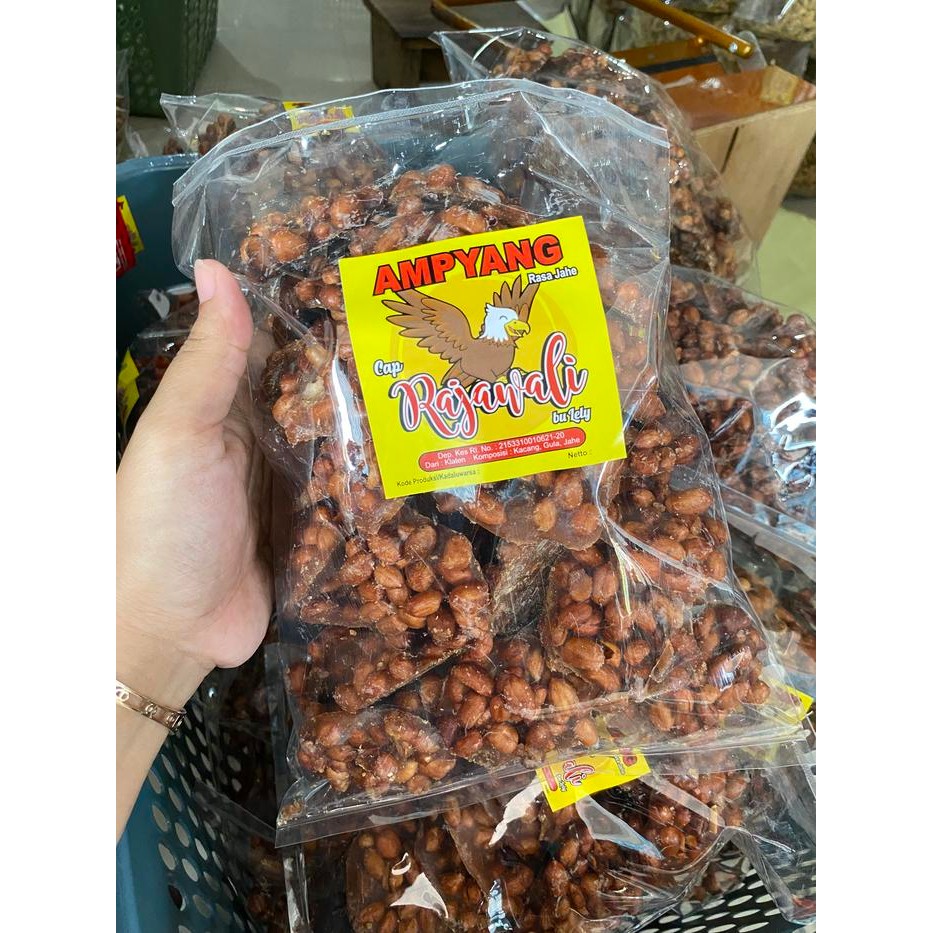 

1kg PROMO AMPYANG RAJAWALI RASA JAHE / AMPYANG KACANG TANPA PEMANIS TANPA PENGAWET OLEH-OLEH GULA