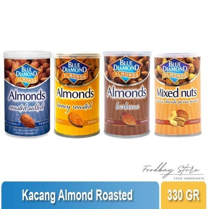

BLUE DIAMOND - Almond Roasted 130Gr / Kacang Almond Panggang Food