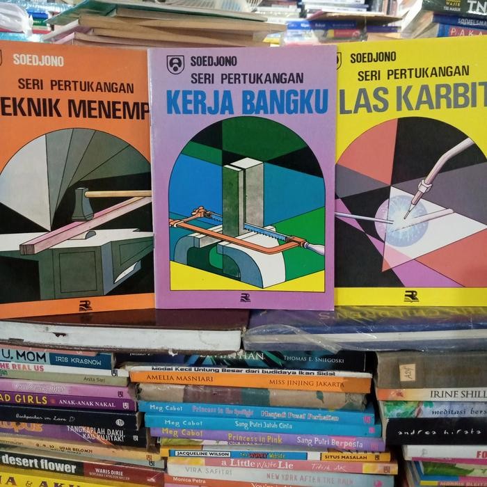 

3 Buku seri Pertukangan (Menempa,Bangku.Karbit) by SOEDJONO