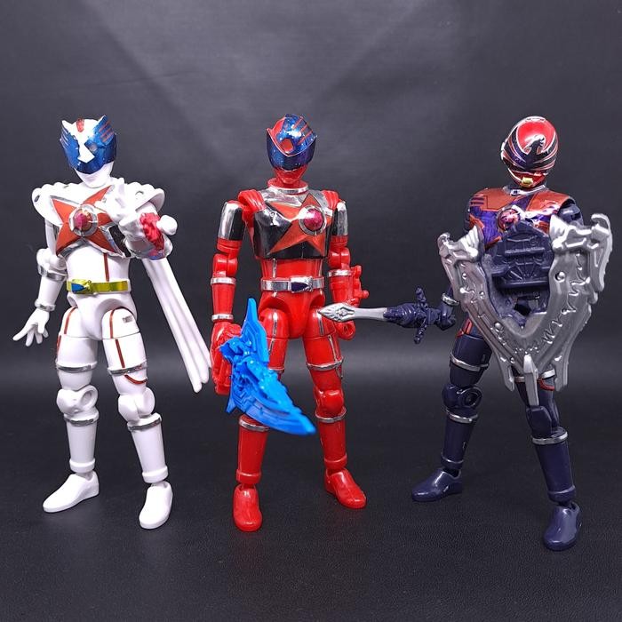 yu-do yudo RTV kyuranger shishi red orion ho-oh soldier set 3 bandai