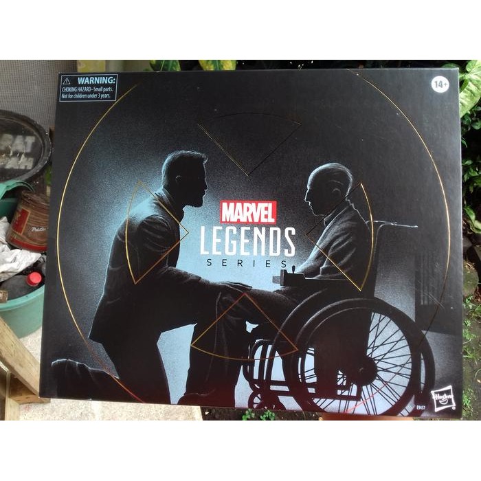 Marvel Legends Logan Charles Xavier 2 pack SDCC Wolverine Professor X