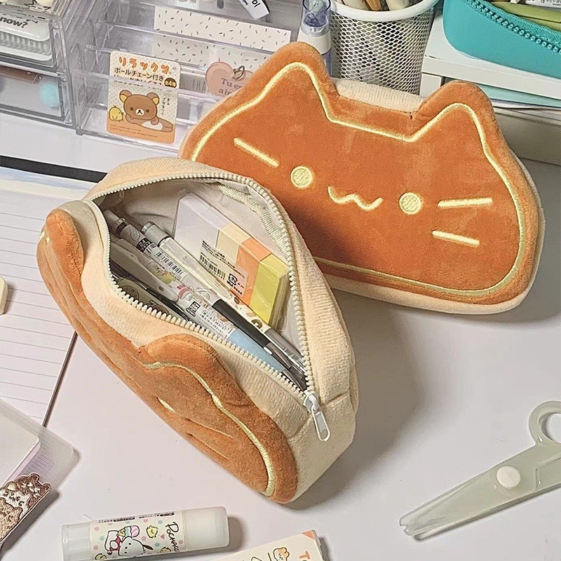 

Pinkbubbly.ReadyTas Pena Kucing Lucu Ins Hh -Value Besar -Kity Stationery Storage Penyimpanan Siswa