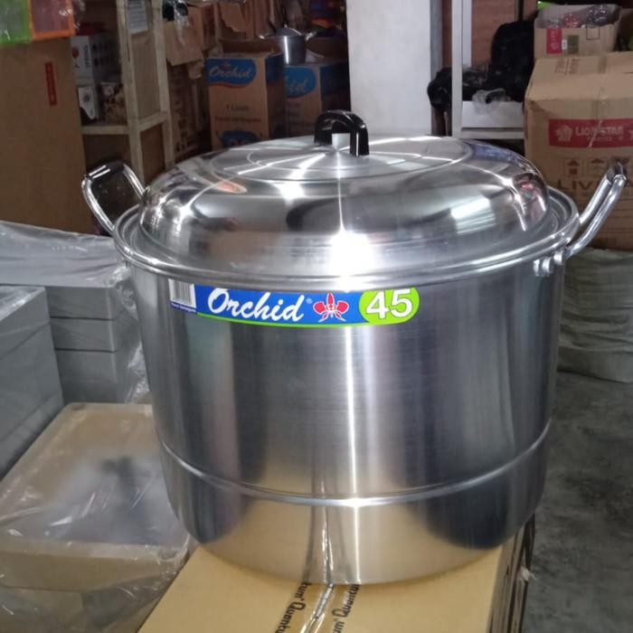 PASTI MURAH PANCI SERBAGUNA ORCHID 45CM / LANGSENG STEAMER KUKUS DANDANG NASI