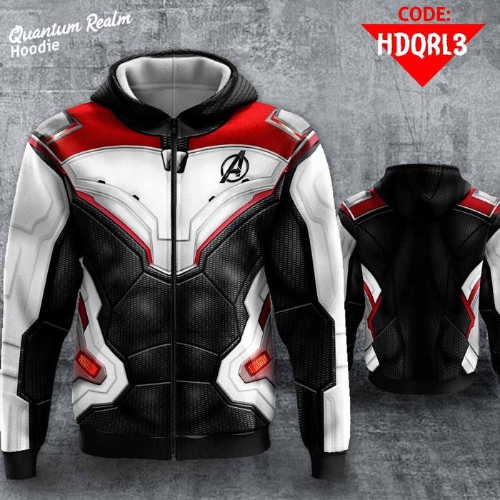 GASS. AVENGERS ENDGAME QUANTUM REALM HOODIE VERSI MOVIE BY ARTLANTIS STORE