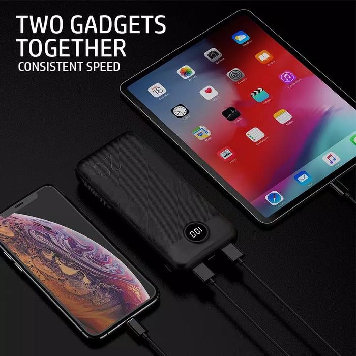 Original.. Powerbank Mofit M29 20000 Mah Fast Charge 2.4A