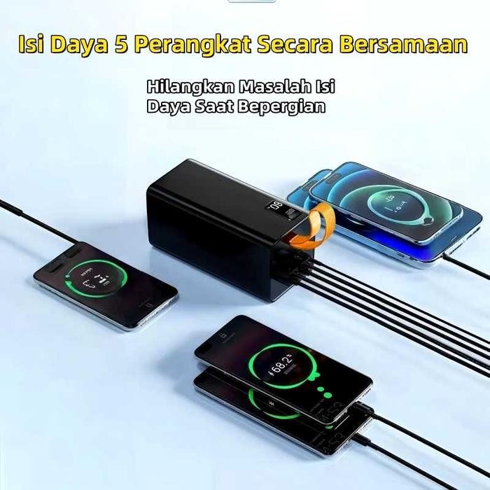 Murah.. Powerbank 100000Mah Powerbank Original 100000Mah Fast Charging Pd 120W