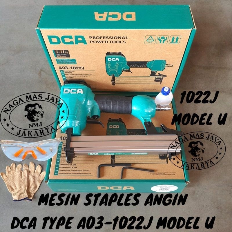 

MESIN STAPLES ANGIN DCA 1022J 1022 J / MESIN PAKU ANGIN DCA A03-1022J / AIR NAILER DCA 1022J