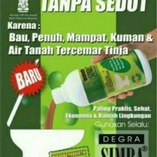 Cairan Bakteri Pengurai Limbah Organik Pembersih WC Anti Toilet Mampet Plastik