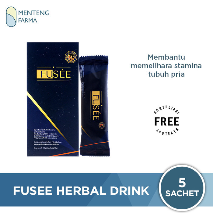terjaminDiKita- Fusee Herbal Drink - Minuman Stamina Pria