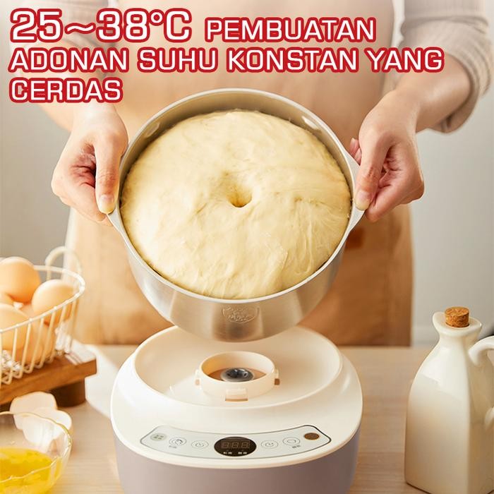 Digitadomain - Lahome Bear Dough Mixer Pengaduk Adonan 5L Adonan Kneader Mixer Electric Standmix