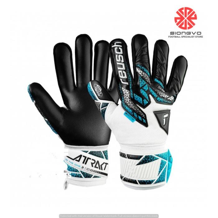 Sarung Tangan Kiper - Reusch Attrakt Silver Gk Glove 55702151125 Kode 8496