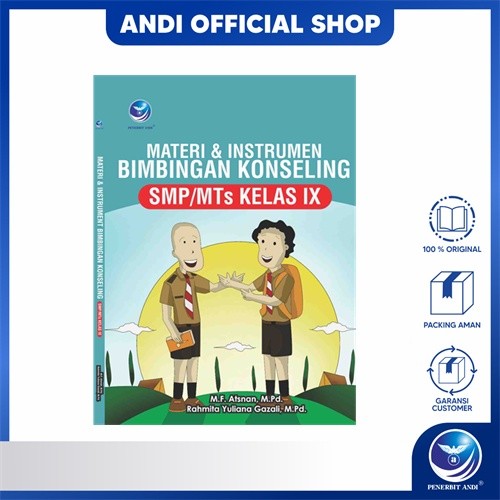 Penerbit Andi - Buku Materi & Instrumen Bimbingan Konseling SMP/MTs Kelas IX