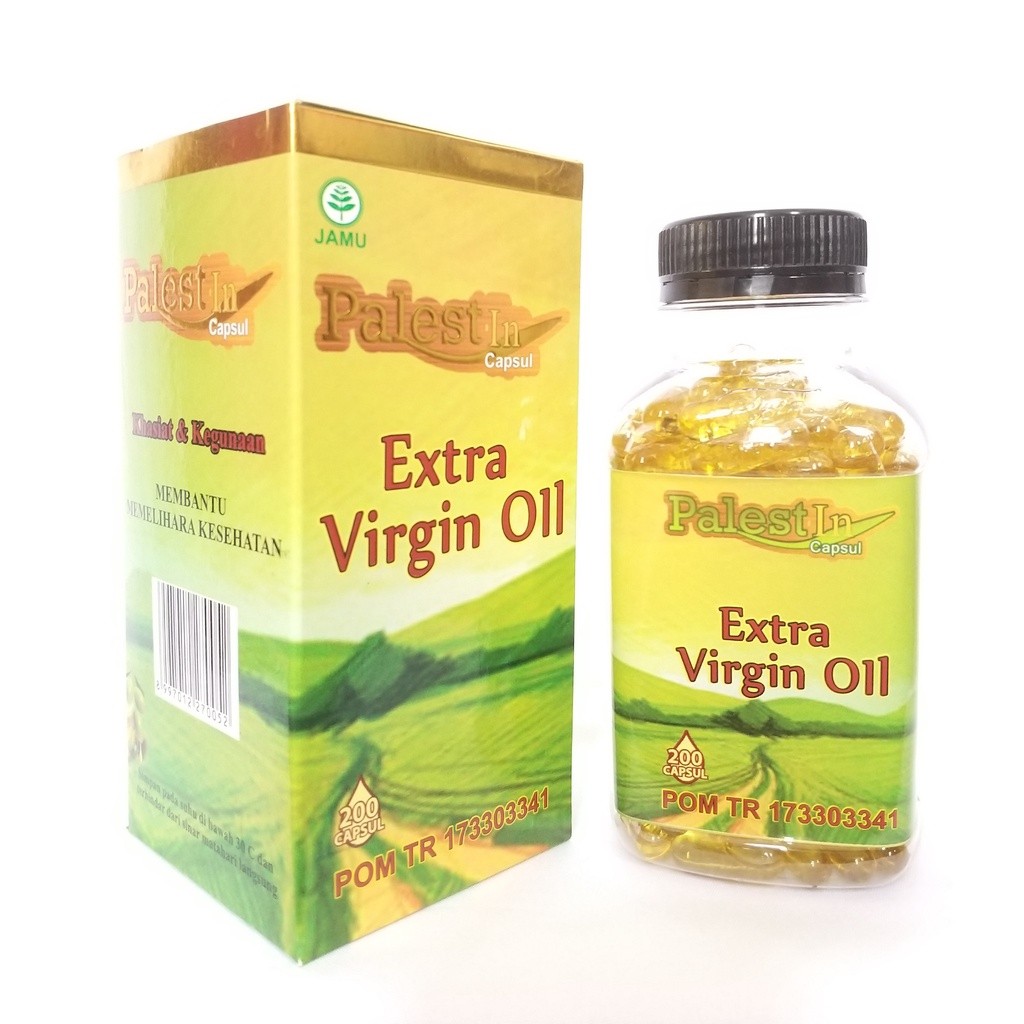 Minyak Zaitun Palestin Kapsul - Zaitun Extra Virgin Olive Oil BPOM - ASLI Minyak Zaitun Palestine