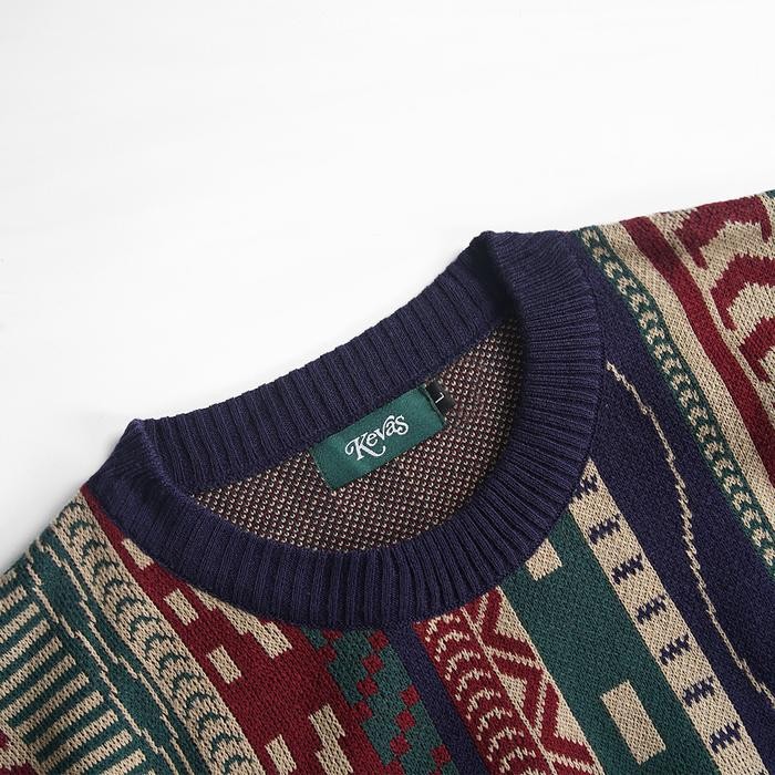 Kevas Versa Navajo Knitted Sweater