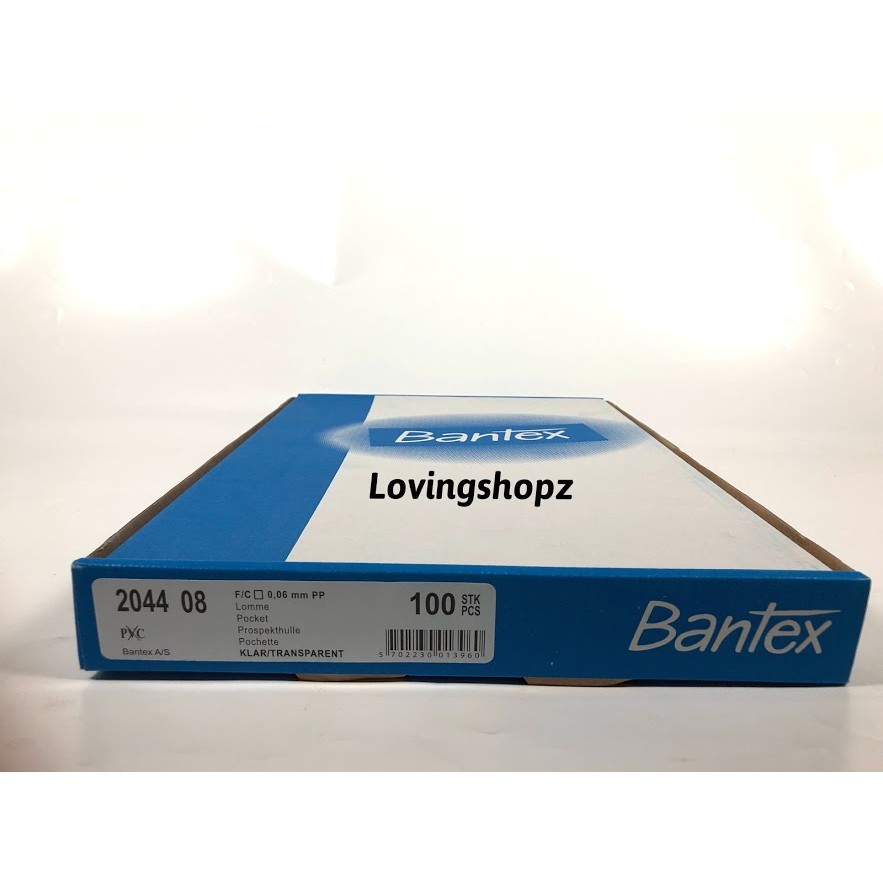 

PP Pocket Bantex Antlare 0.06 Mm Ukuran Folio 2044