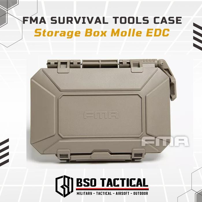 Fma Tactical Survival Tools Mobile Case Multifungsi Storage Box Edc