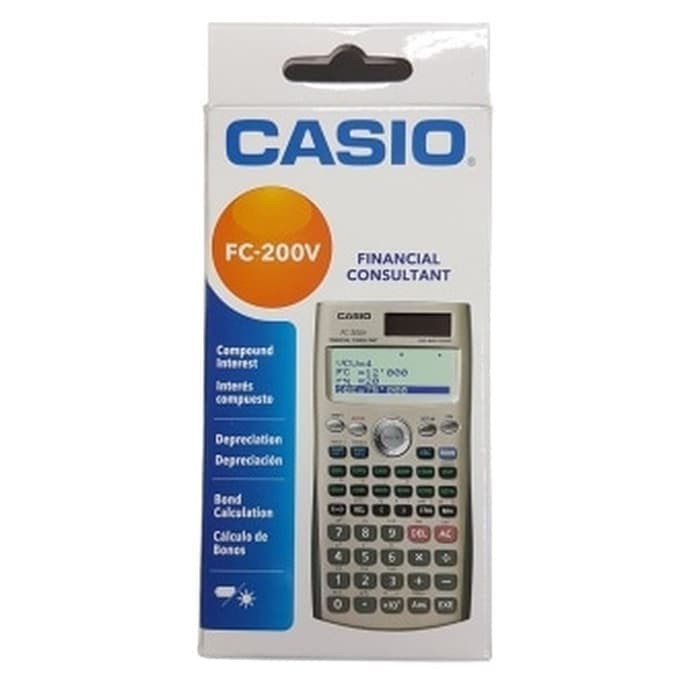 

kalkulator FC-200V FINANCIAL CALCULATOR FINANCE KEAN FUTURE VALUE