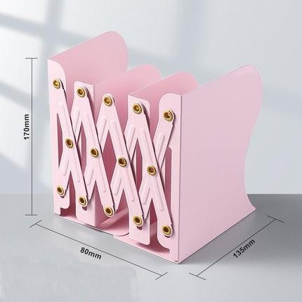 

Ready- Triple W Adjustable Holder Book Stand Organizer Tempat Meja Buku Lipat Penyimpanan Putih