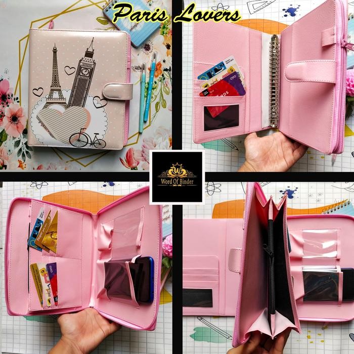 

LANGSUNG DIPROSES BINDER HPO PRINTING PARIS LOVERS A5 (20RING)/B5 (26RING)