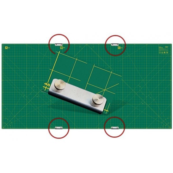 

OLFA RM-CLIPS/3 RM-CLIPS/2 Matras Alas Potong Kertas Kain Tebal 1.5 mm Cutting Mat