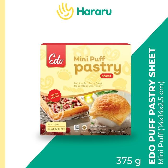 

InstanTanyadulu- Edo Puff Pastry Sheet Kulit Pastry Zuppa Frozen Siap Pakai