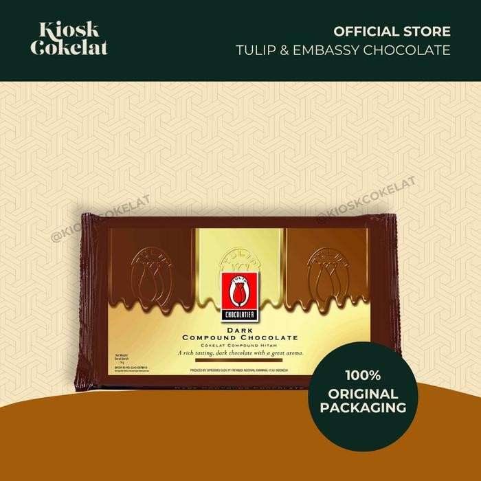 

InstanTanyadulu- Tulip Chocolatier Dark Compound Chocolate 1Kg