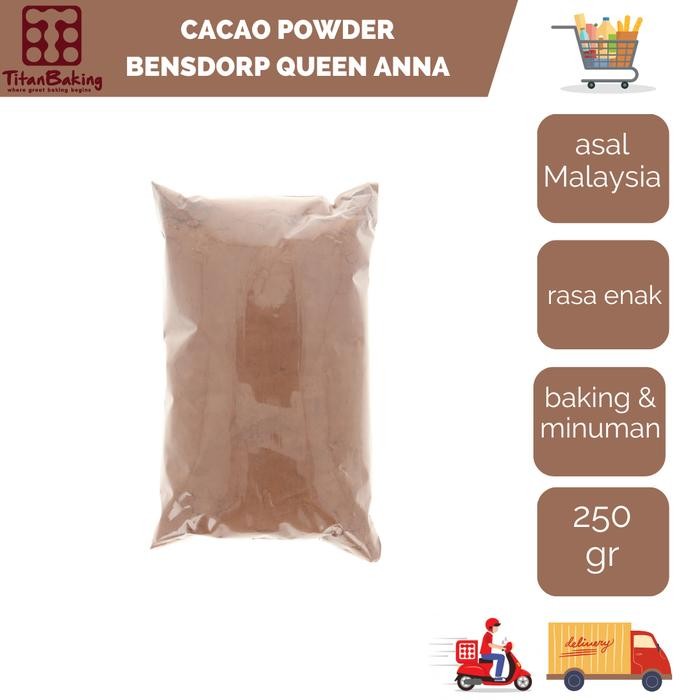 

InstanTanyadulu- CACAO POWDER BENSDORP QUEEN ANNA 250 GR