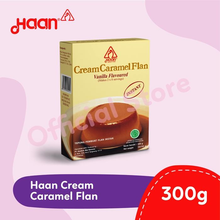 

InstanTanyadulu- HAAN CREAM CARAMEL FLAN 300gr - Vanilla