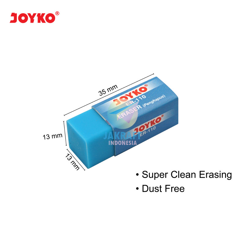 

(40 Pcs) GROSIR Penghapus Pensil Pelangi ER-110 Color 10 Warna Warni Fancy Eraser Super Bersih PACK