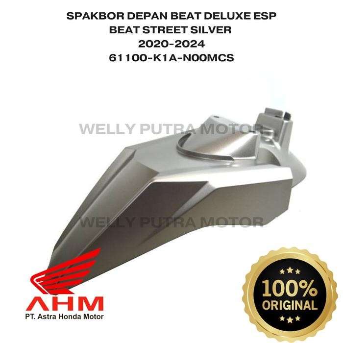 Spakbor Depan BeAT Street BeAT Deluxe 2020-2023 Silver
