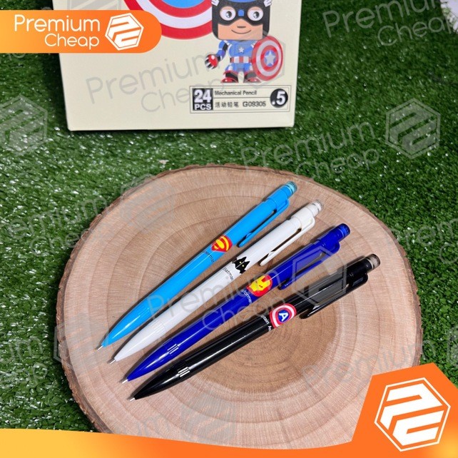 

[24 PCS] Pensil Mekanik Motif 0.5 Tizo isi 24 pcs NEW