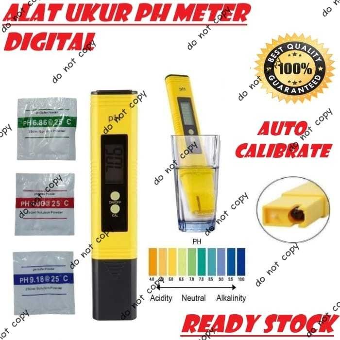 Ph Meter Alat Ukur Air Hoponik Ph Meter Ph Air Ph