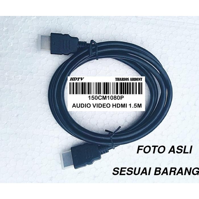 KABEL HDMI AUDIO VIDEO SET TOP BOX KE TV STANDAR 1.5M