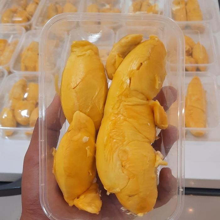 

InstanTanyadulu- durian kupas medan best seller - Putih,legit manis