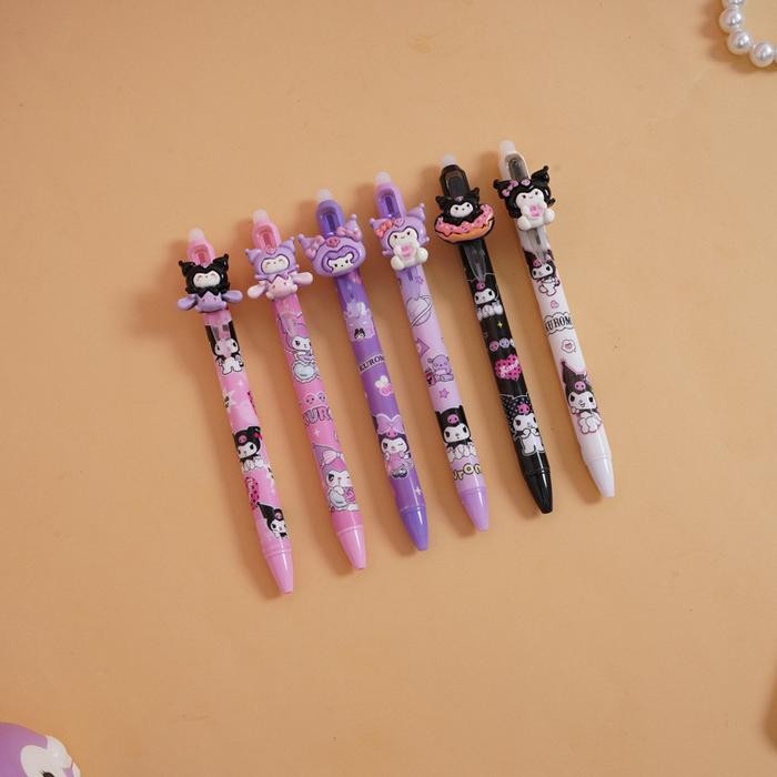 

ID (1PCS) PULPEN CETEK PREMIUM PENA HAPUS MOTIF SANRIO LABUBU VIRAL LISA BLACKPINK - GG0467