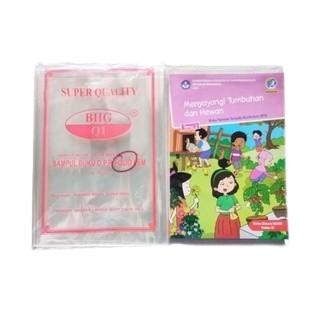 

ID SAMPUL BUKU PLASTIK FOLIO ISI 50 / SAMPUL BUKU FOLIO LEM KECIL / BUKU PELAJARAN STATIONERY