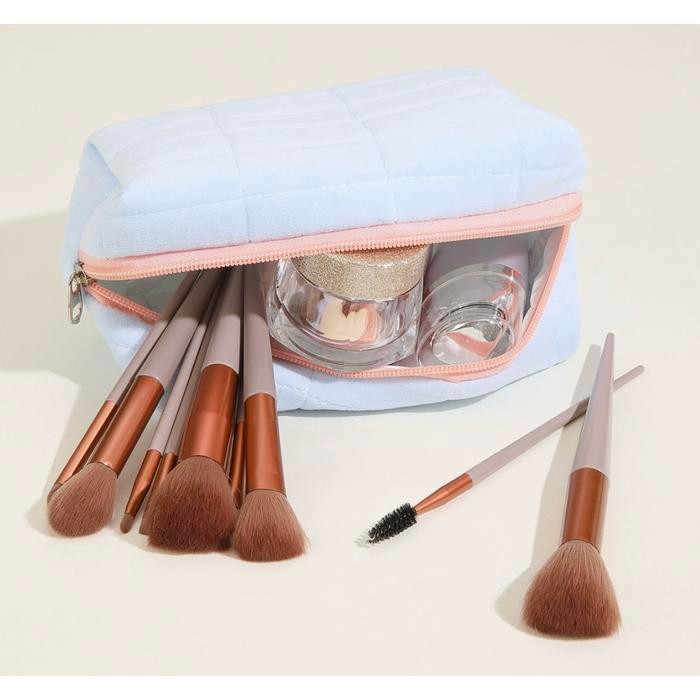 

ID KOTAK PENSIL TAS BANTAL PILLOW TEMPAT PENCIL CASE / PUFFY MAKEUP POUCH / PENCASE KAPASITAS BESAR