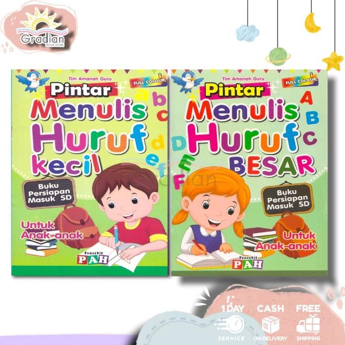 

ID BUKU AKTIVITAS ANAK PINTAR MENULIS HURUF BESAR DAN KECIL - MENULIS ANGKA UNTUK PAUD TK