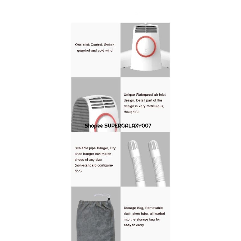 Pengering Baju Smartfrog Portable Pengering Pakaian Listrik Smartfrog Pengering Pakaian